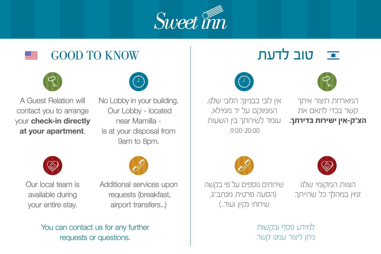Sweet Inn - Ben Maimon 19 耶路撒冷 外观 照片